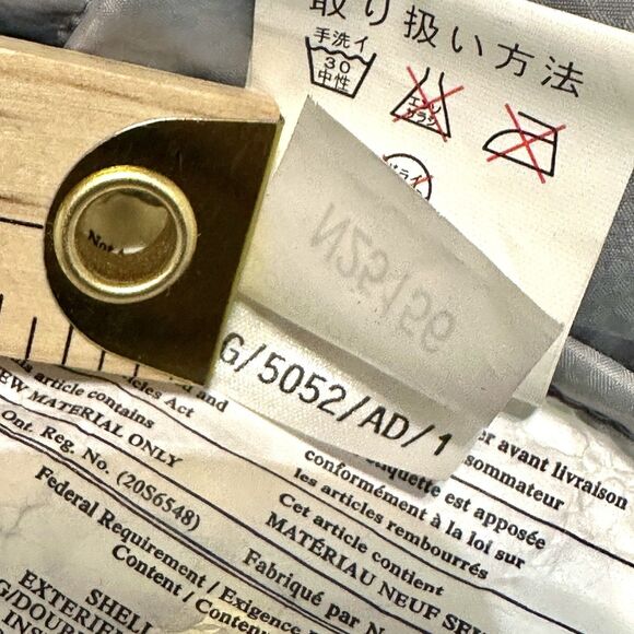 Marmot Guides Goose Down Puffer Jacket Mens Size Large Blue - Picture 14 of 15